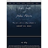 "Mountain Retreat" - Wedding Website in Evening Sky by Design Lotus - Mobile Layout