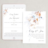"Petale" - Wedding Website in Blush by Kelly Ventura - Match Your Stationery