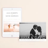 "Minimalist Display" - Wedding Website in Orange by Nam Bourassa - Match Your Stationery
