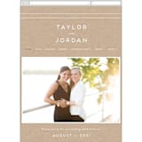 "Modern Stamp" - Wedding Website in Kraft by seulghi - Guest Management