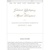 "Flourish" - Wedding Website in Antique by Jennifer Postorino - Guest Management