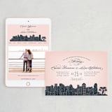 "Big City - San Diego" - Wedding Website in Blush by Hooray Creative - Match Your Stationery