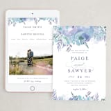 "Big Blooms" - Wedding Website in Dew by Grace Kreinbrink - Match Your Stationery