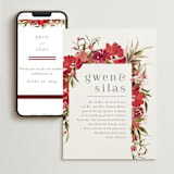 "wispy" - Wedding Website in Sienna by Angela Marzuki - Match Your Stationery