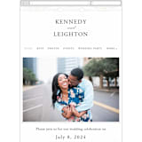 "Opulent Border" - Wedding Website in Stone by Hooray Creative - Mobile Layout