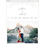 "Sparkle + Shine" - Wedding Website in Silk by Kristie Kern - Guest Management