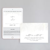 "Sparkle + Shine" - Wedding Website in Silk by Kristie Kern - Match Your Stationery