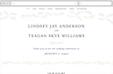 "Little Wreath" - Wedding Website in Pearl by Phrosné Barwood - Desktop Design