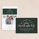 "Adventurous" - Wedding Website in Pine by Sarah Brown - Match Your Stationery