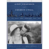 "Aspen" - Wedding Website in Midnight by Kristie Kern - Mobile Layout
