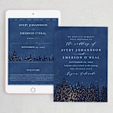 "Aspen" - Wedding Website in Midnight by Kristie Kern - Match Your Stationery
