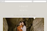"oval" - Wedding Website in Natural by Leah Bisch - Desktop Design