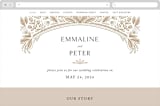 "charmed" - Wedding Website in Honey by Jen Owens - Desktop Design