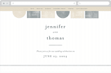 "Abstract Shapes" - Wedding Website in Vineyard by Paden Gillette - Desktop Design