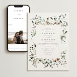 "The Field Of Love" - Wedding Website in Evergreen by Petra Kern - Match Your Stationery