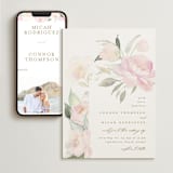 "beautiful peonies" - Wedding Website in Spring by Phrosné Barwood - Match Your Stationery