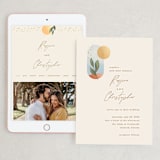"Essence" - Wedding Website in Ivory by Laura Bolter - Match Your Stationery