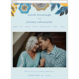 "The Love Birds" - Wedding Website in Teapot by Morgan Ramberg - Mobile Layout