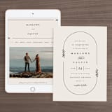 "Surround" - Wedding Website in Ivory by Brianne Larsen - Match Your Stationery