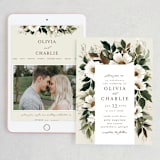 "A Garden Wedding" - Wedding Website in Magnolia by Chris Griffith - Match Your Stationery