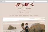 "Love Garden" - Wedding Website in Potpourri by Petra Kern - Desktop Design