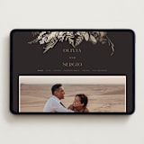 "garden" - Wedding Website in Mahogany by Leah Bisch - Desktop Design