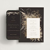 "Garden" - Wedding Website in Mahogany by Leah Bisch - Match Your Stationery