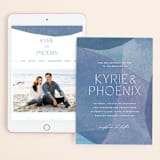 "Alchemy" - Wedding Website in Deep Sea by Olivia Raufman - Match Your Stationery