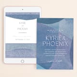 "Alchemy" - Wedding Website in Deep Sea by Olivia Raufman - Match Your Stationery