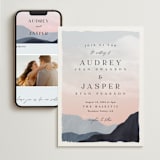 "scene" - Wedding Website in Sunrise by Pixel and Hank - Match Your Stationery