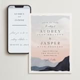 "scene" - Wedding Website in Sunrise by Pixel and Hank - Match Your Stationery