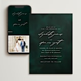 "emerald" - Wedding Website in Emerald by Andrea Cernin - Match Your Stationery