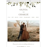 "Wedding Fields" - Wedding Website in Fern by Chris Griffith - Mobile Layout