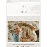 "Swoon" - Wedding Website in Cream by Lindsay Stetson Thompson - Mobile Layout