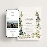 "Great Outdoors" - Wedding Website in Forest by Petra Kern - Match Your Stationery