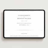 "Gilded Border" - Wedding Website in Silk by Kelly Schmidt - Desktop Design