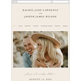 "Finally" - Wedding Website in Ivory by Up Up Creative - Mobile Layout