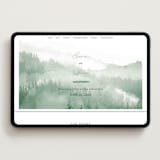 "Over the mountains" - Wedding Website in Fern by Helen Halik - Desktop Design
