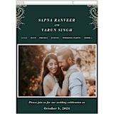 "Engraved Paisley" - Wedding Website in Cardamom by Oma N. Ramkhelawan - Mobile Layout