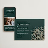 "Engraved Paisley" - Wedding Website in Cardamom by Oma N. Ramkhelawan - Match Your Stationery