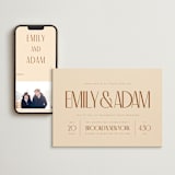 "Classic Touch" - Wedding Website in Rust by April Astudillo - Match Your Stationery