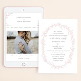 "Gathered" - Wedding Website in Blossom by Kimberly FitzSimons - Match Your Stationery