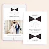"Beau tied" - Wedding Website in Tuxedo by Gwen Bedat - Match Your Stationery
