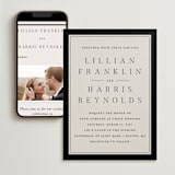 "Cambridge" - Wedding Website in Tuxedo by Amy Kross - Match Your Stationery