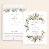 "Wedding Festive" - Wedding Website in Frost by Chris Griffith - Match Your Stationery