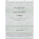"Roman Landscape" - Wedding Website in Moss by Olivia Kanaley Inman - Mobile Layout