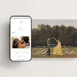 "Cielo" - Wedding Website in Ecru by Anna Elder - Match Your Stationery