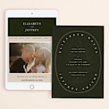 "delicate seal" - Wedding Website in Olive by Lindsay Stetson Thompson - Match Your Stationery