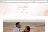 "kirsch" - Wedding Website in Sand by chocomocacino - Desktop Design