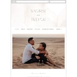 "kirsch" - Wedding Website in Sand by chocomocacino - Mobile Layout